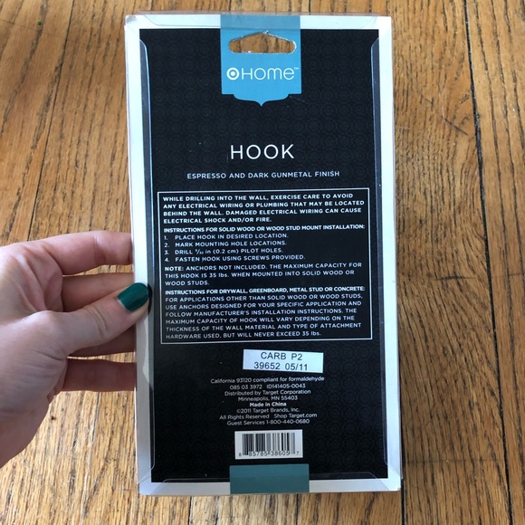 Target Home Wall Hook - Picture 3 of 4